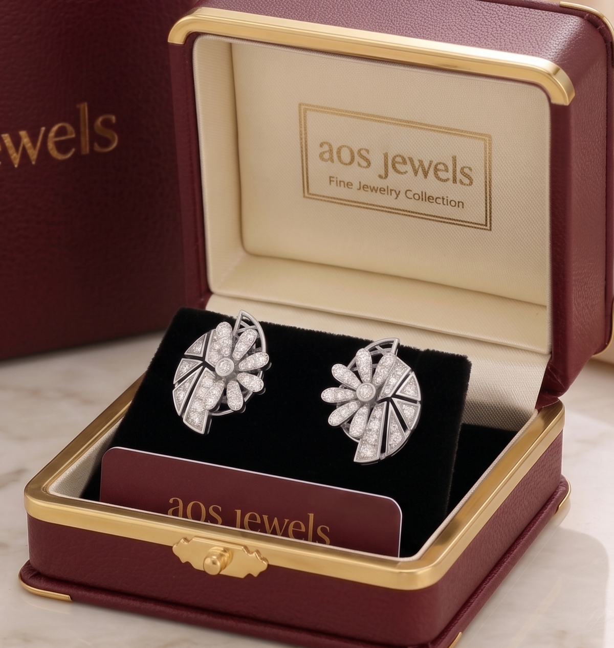 The Silver Nautilus Shell Earrings