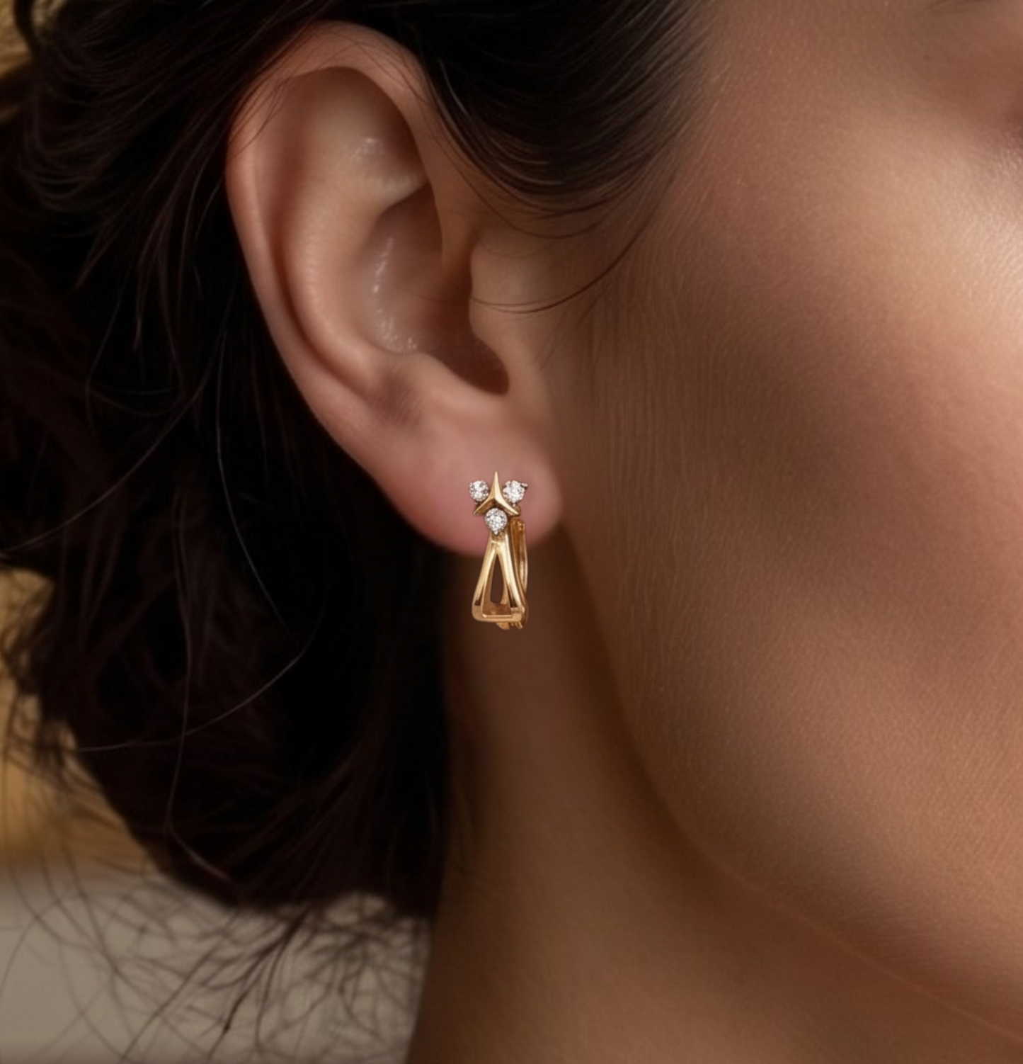 The Orion Geometric Silver Drops