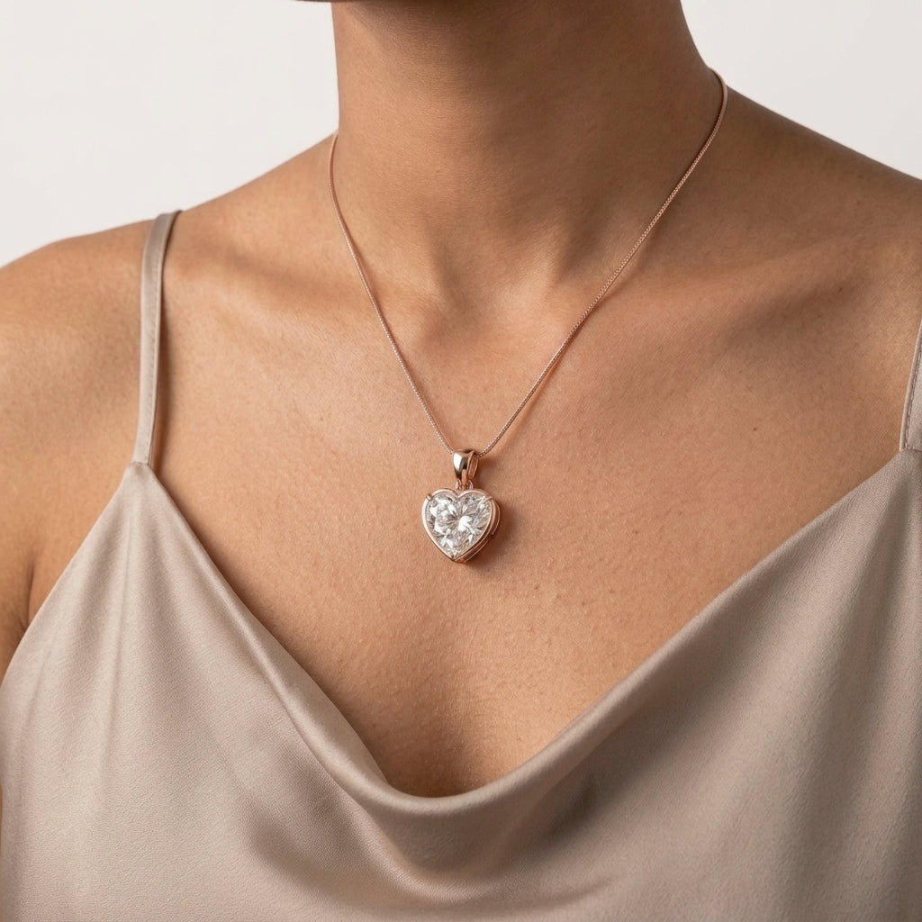 The Rose Gold 925 Silver Pendant