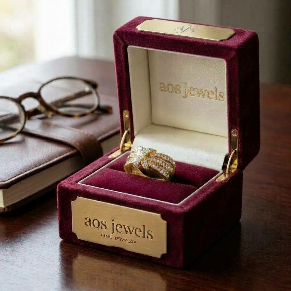 The 'Infinity Link' Wide Silver Ring
