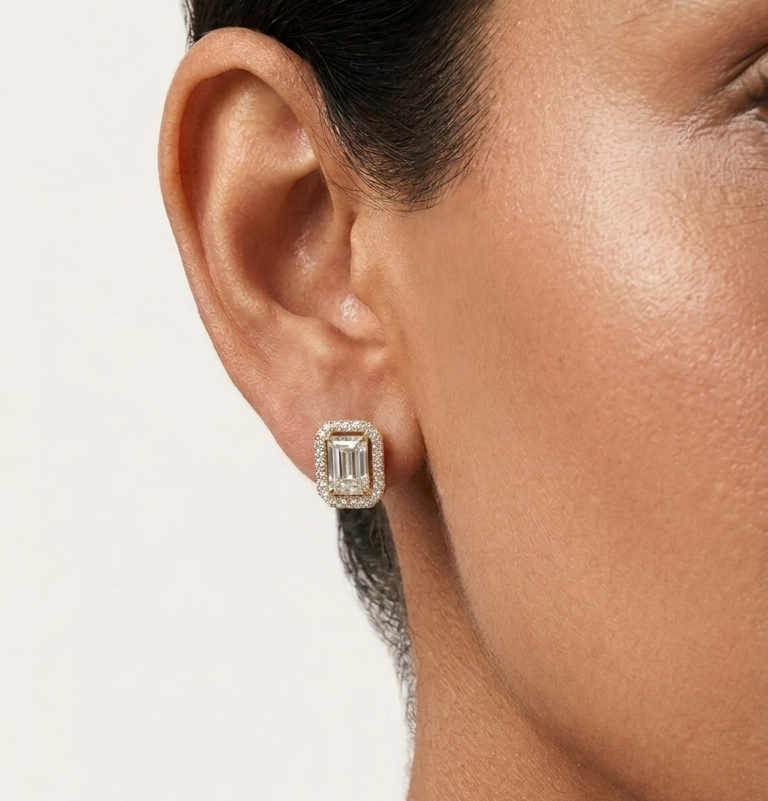 the 925 gold stud