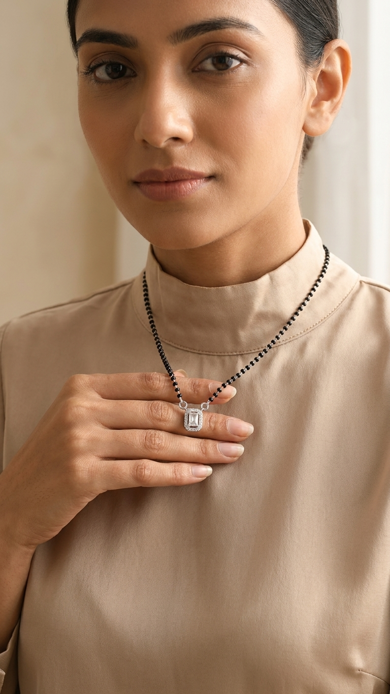 the 925 silver mangalsutra