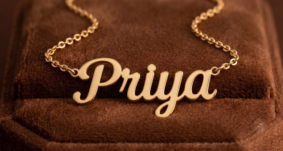 Custom Name Pendant