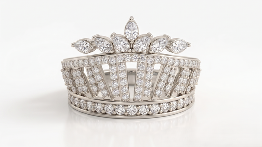 The Crown 925 Silver Ring