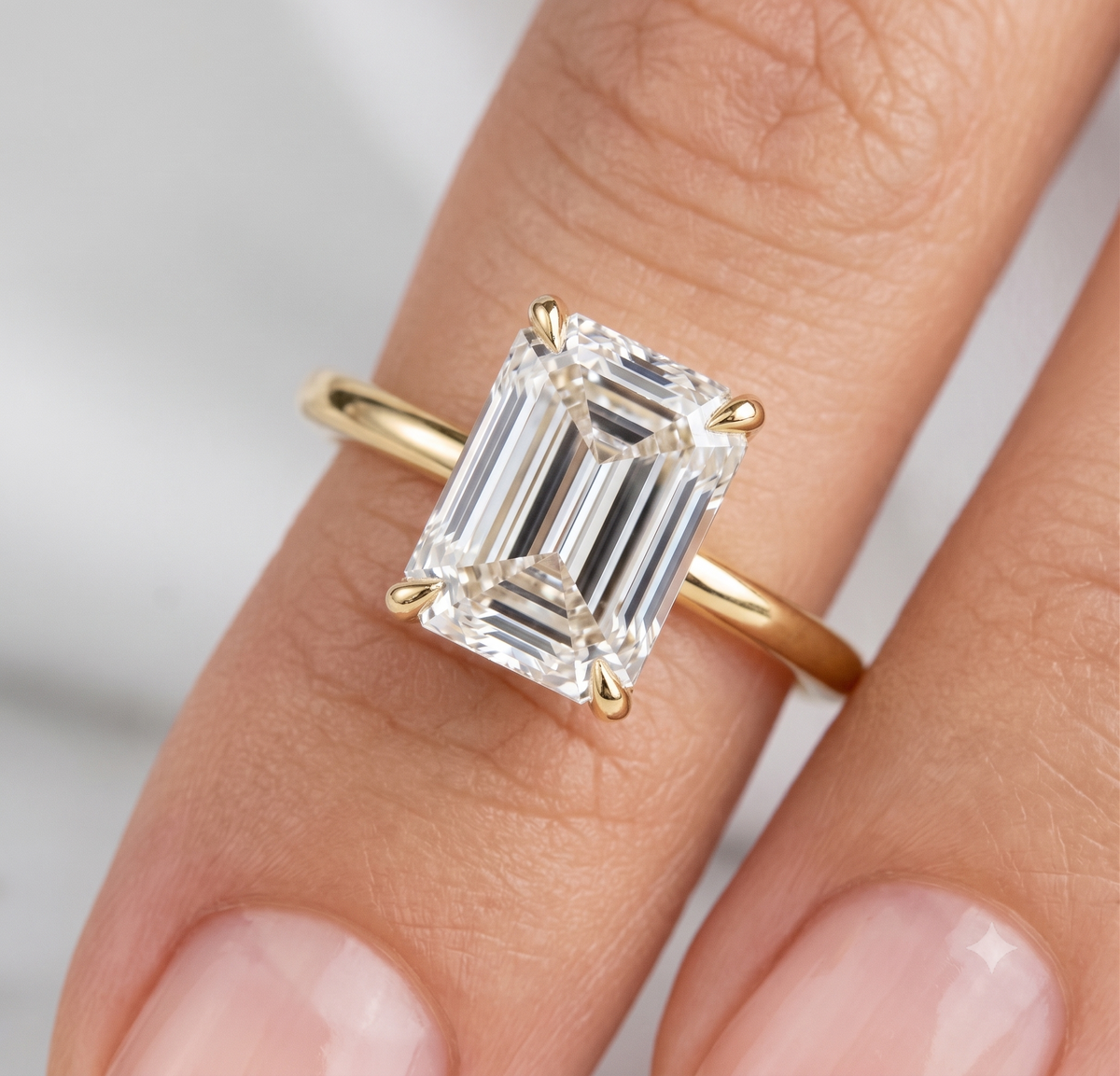 The Sovereign Emerald Cut Ring