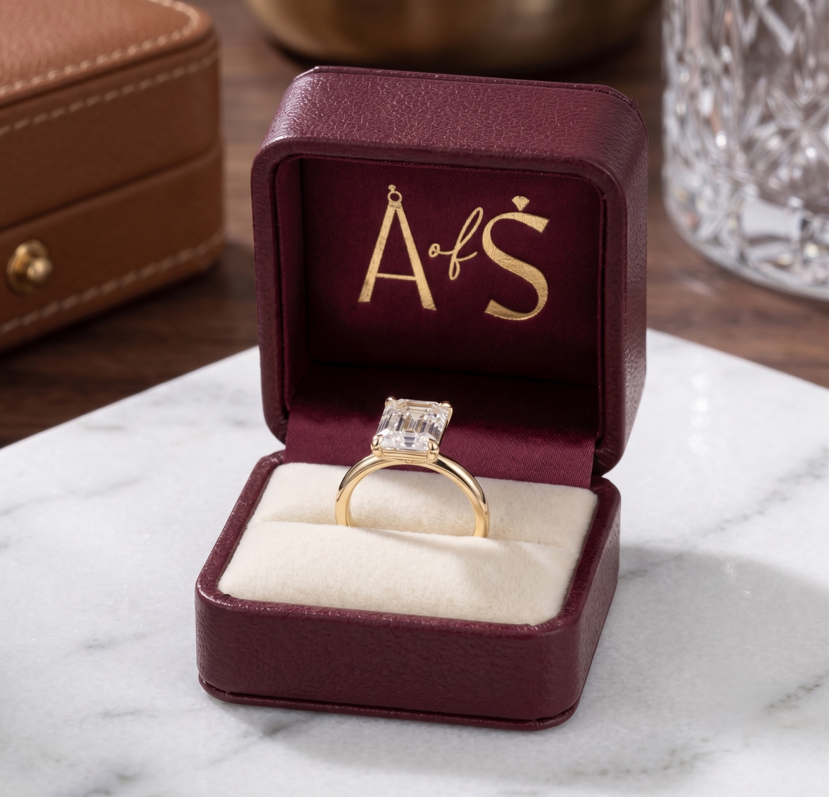 The Sovereign Emerald Cut Ring
