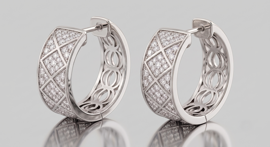 The 925 Silver Hook Earring