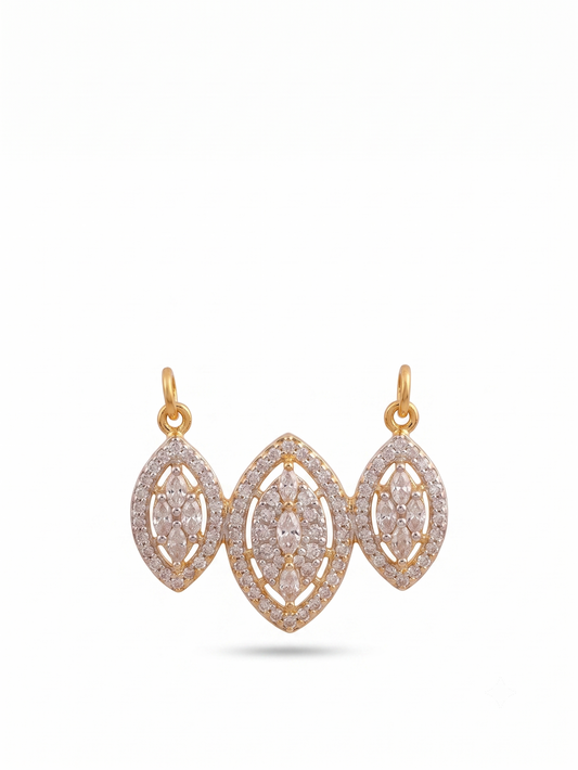 The Gold Plated 925 Silver Mangalsutra