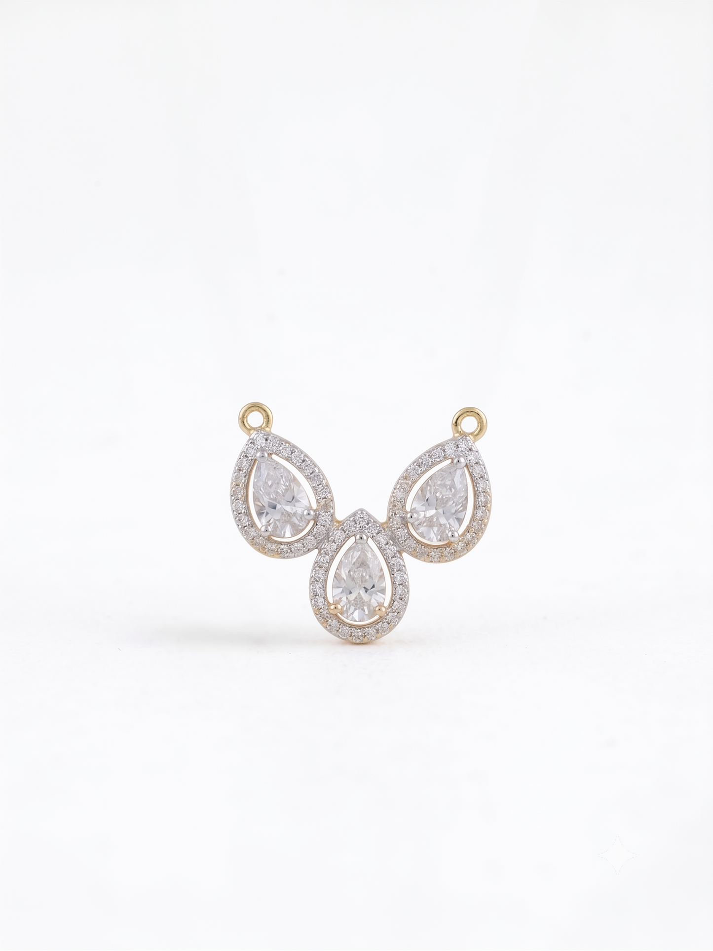 The Pear Shape Mangalsutra in 925 Silver