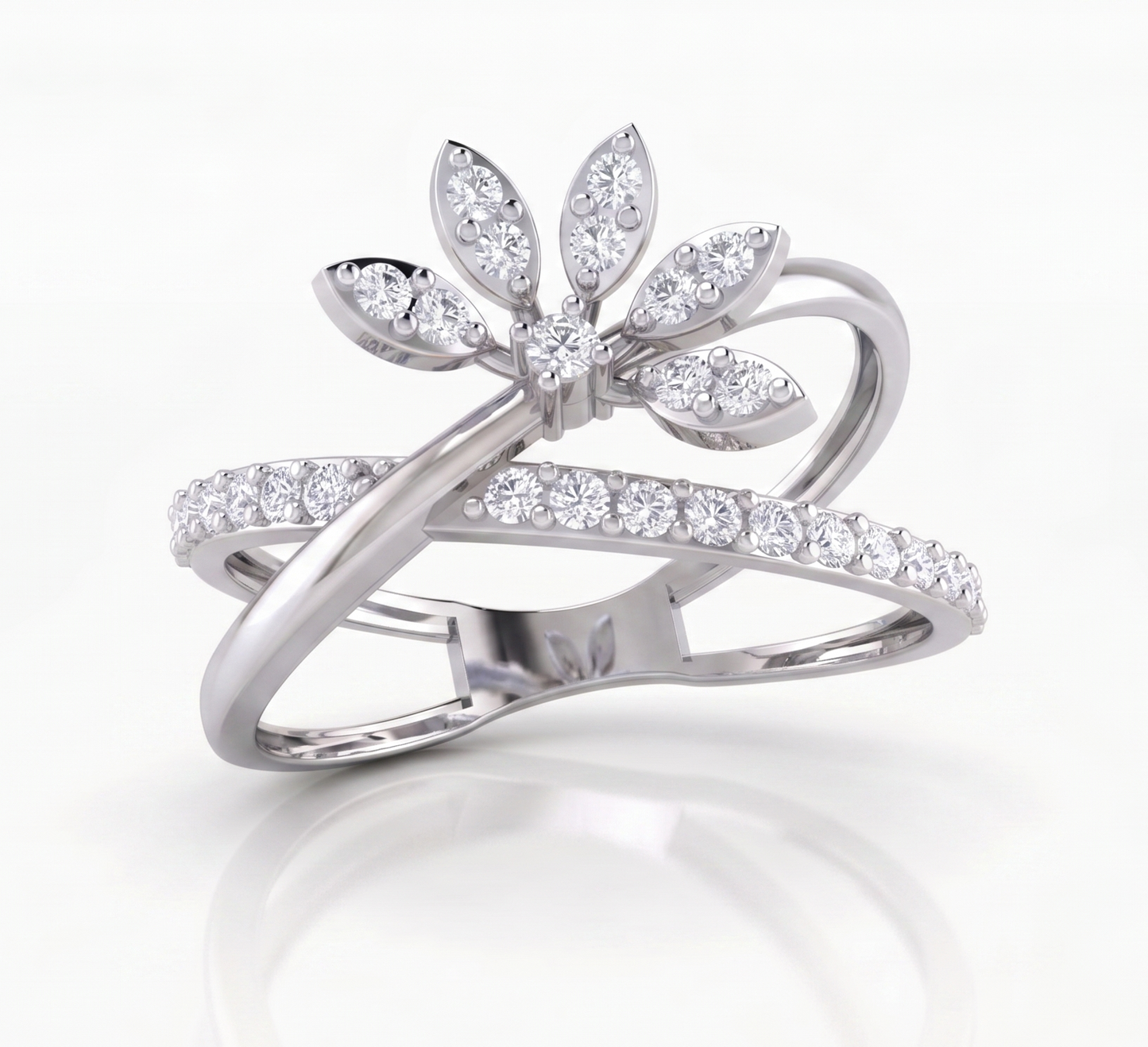 The Enchanted Lotus Bypass Ring
