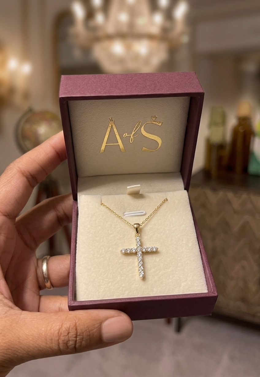 The Cross Silver Chain Pendant