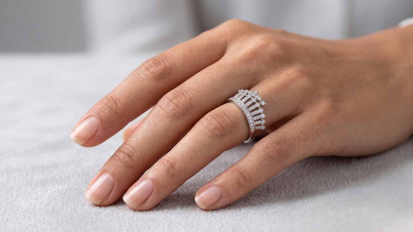 The Crown 925 Silver Ring