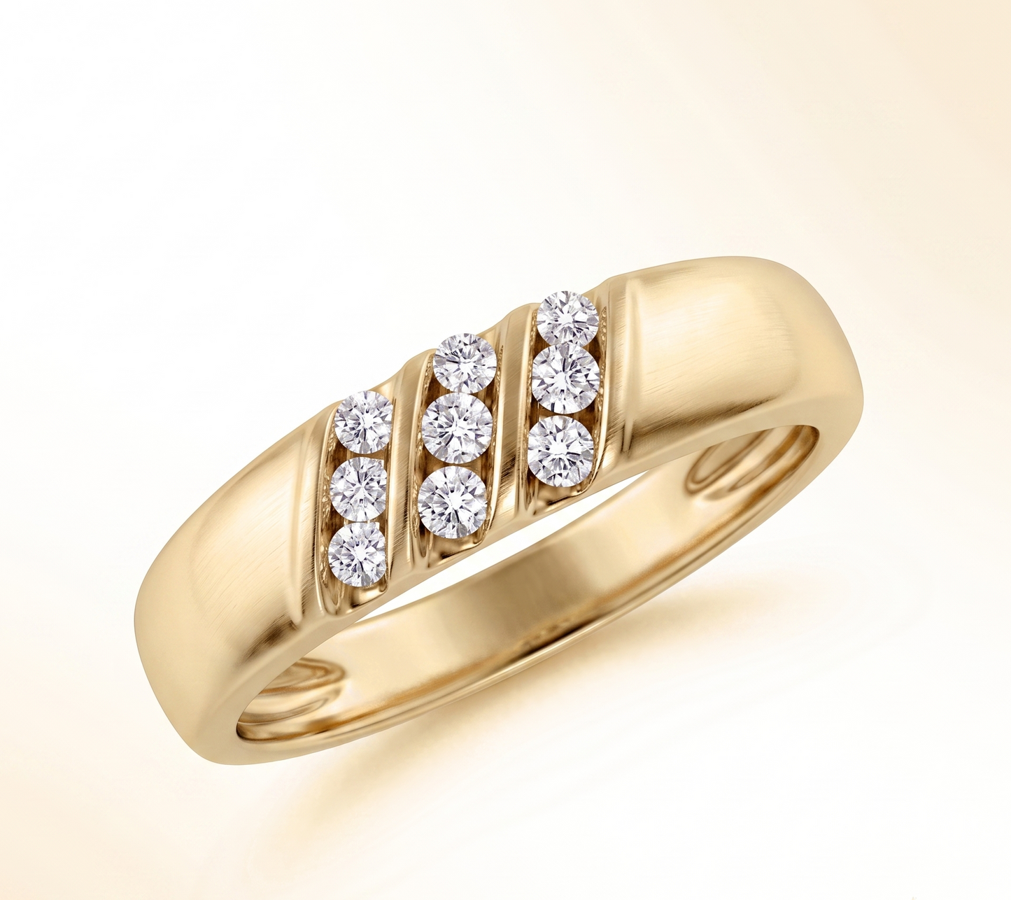 A 925 silver band ring