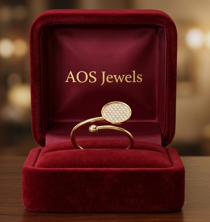 The Sterling Harmony Disc Silver Ring