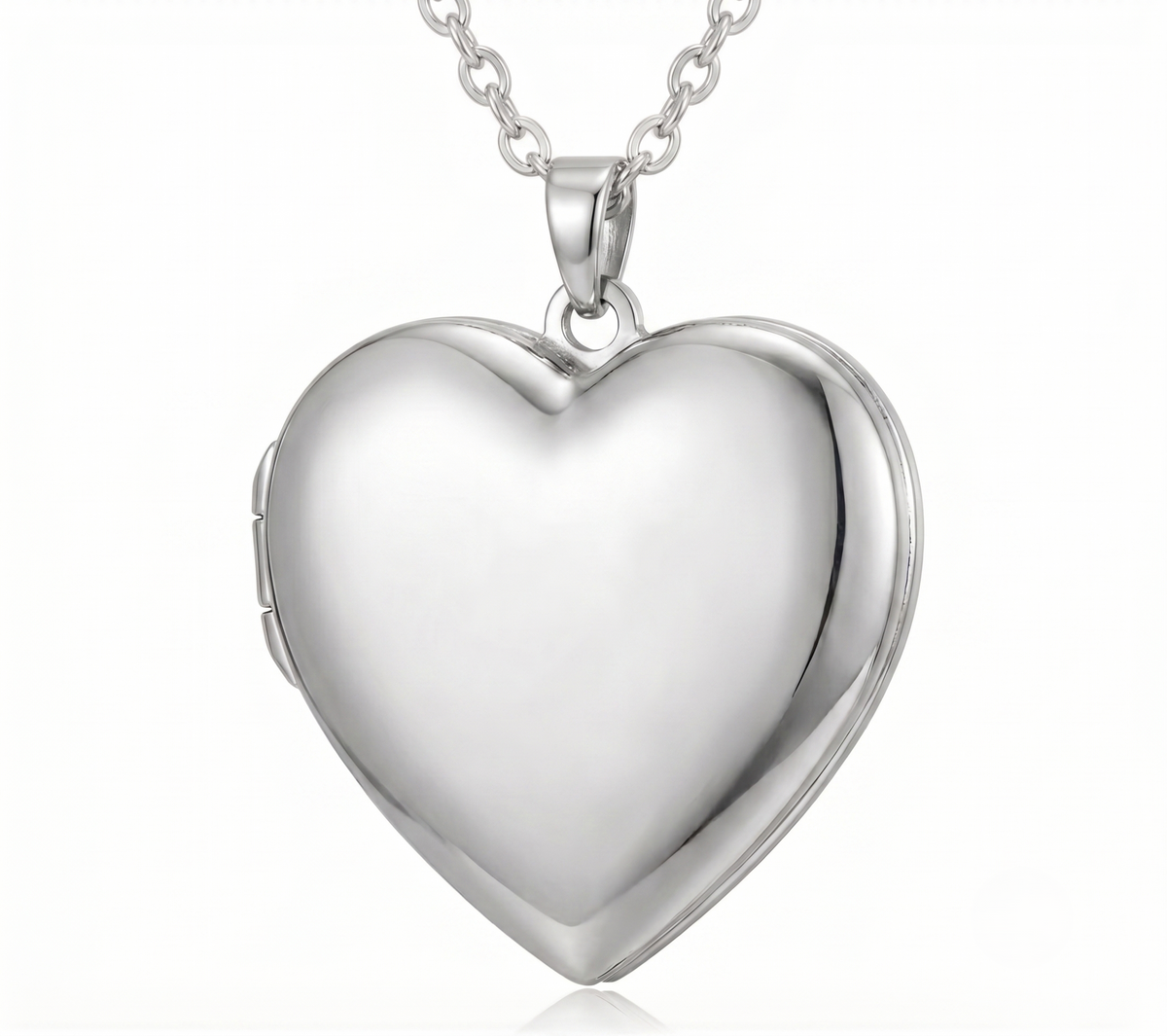 The Couple Image Silver Chain Pendant