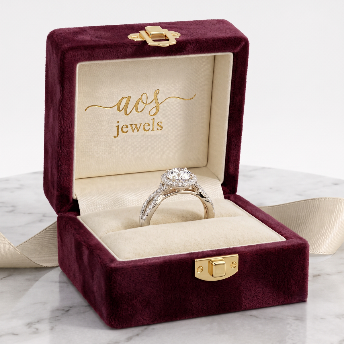 Brilliant Celestial Crown Ring in Sterling Silver