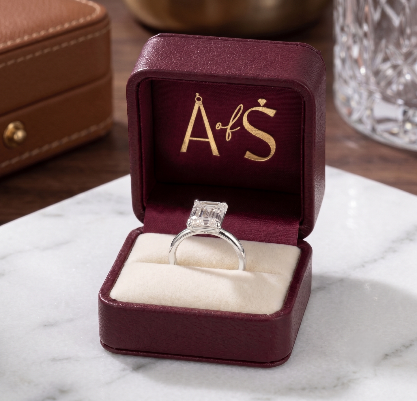 The Sovereign Emerald Cut Ring