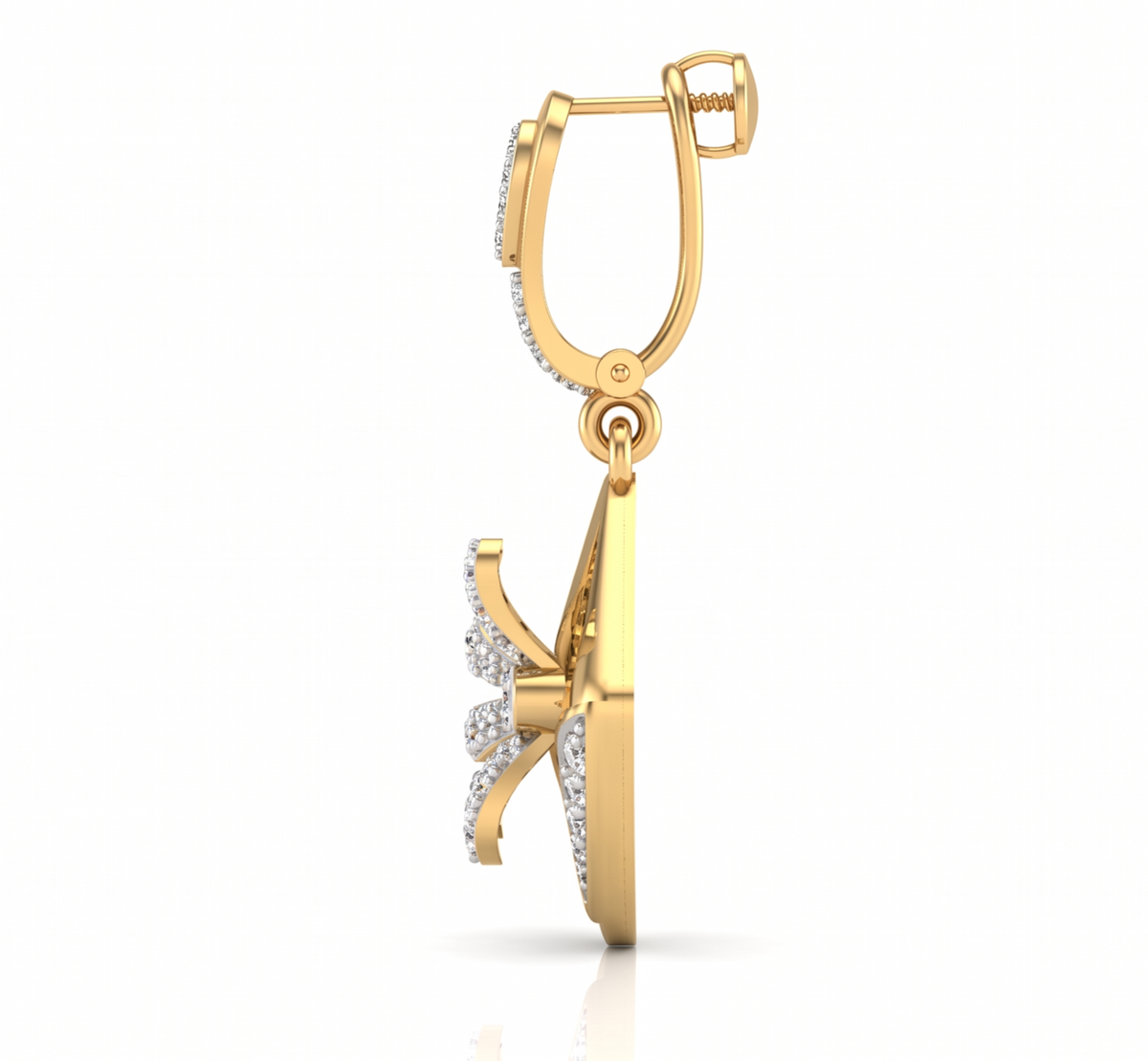The Enchanted Flora Rhombus Earrings