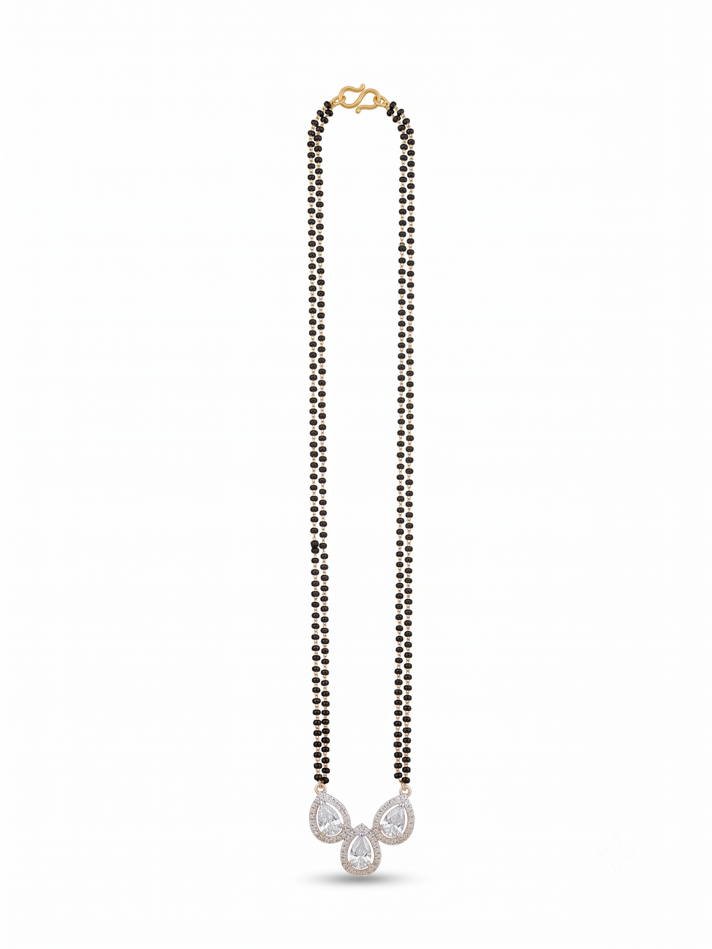 The Pear Shape Mangalsutra in 925 Silver