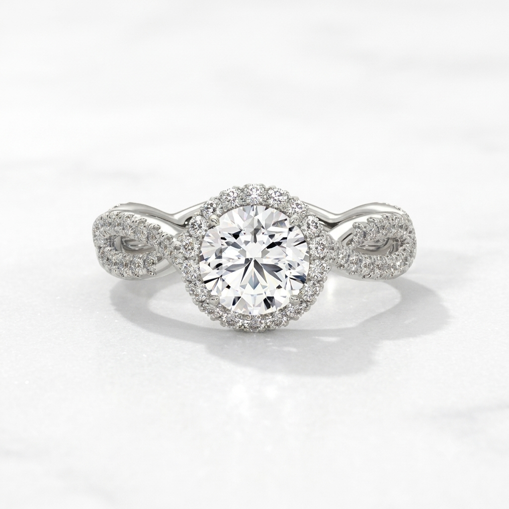 Brilliant Celestial Crown Ring in Sterling Silver