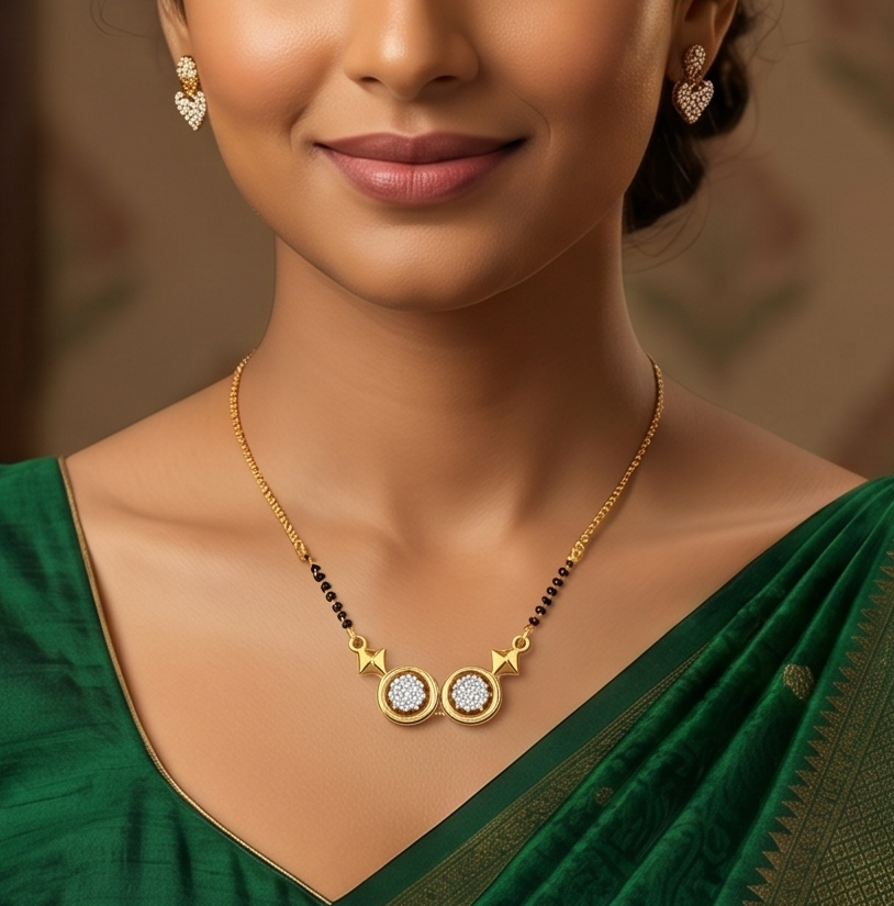 The Sterling Silver Tradition Mangalsutra