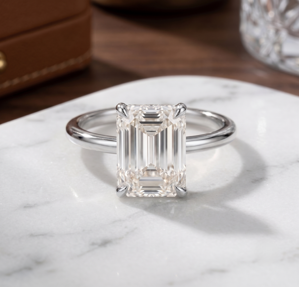 The Sovereign Emerald Cut Ring