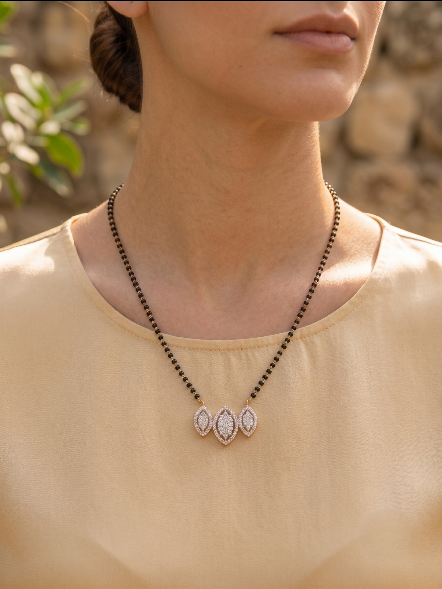 The Gold Plated 925 Silver Mangalsutra