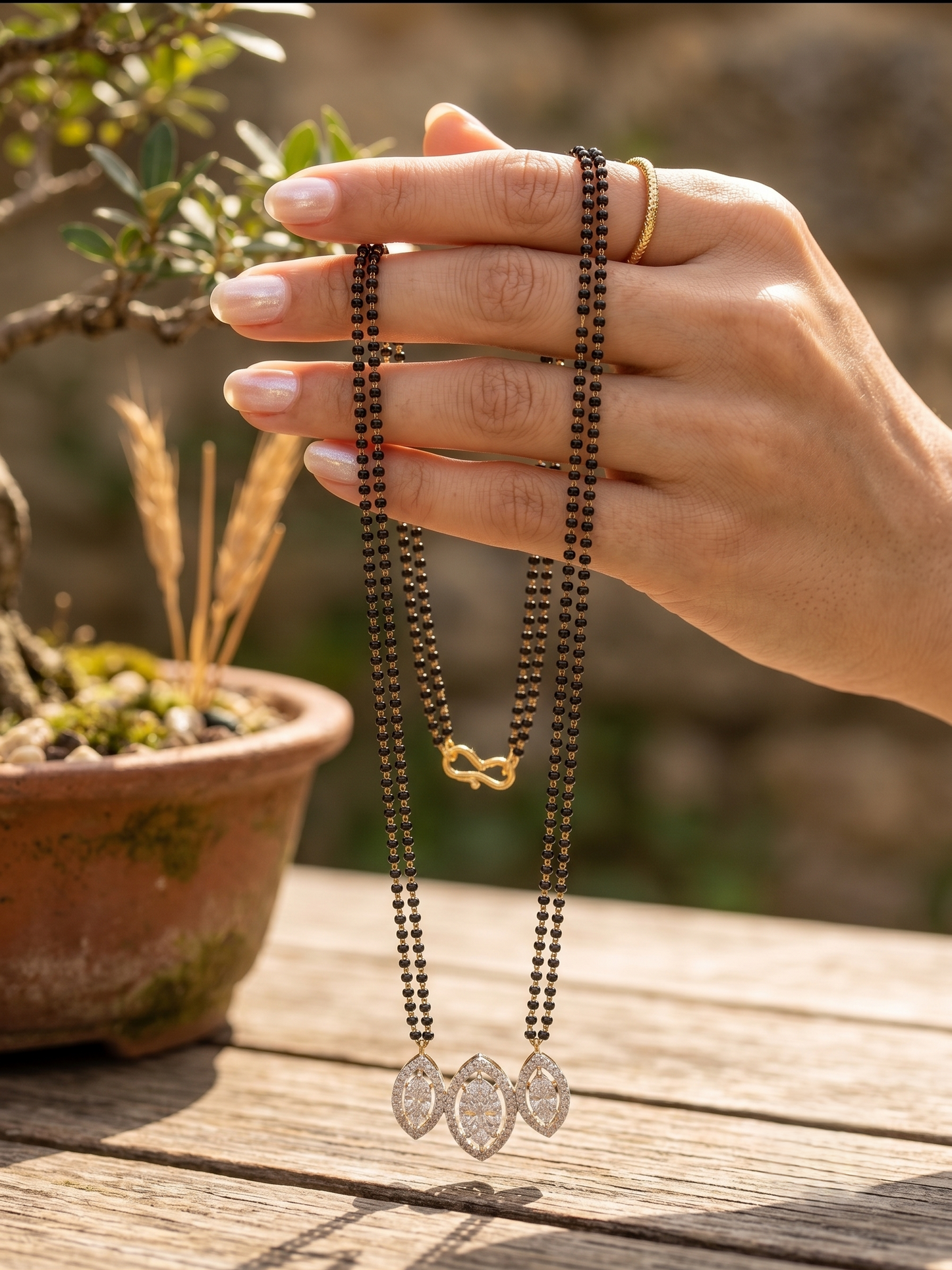 The Uniqe 925 Silver Mangalsutra