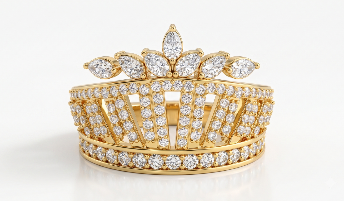The Crown 925 Silver Ring