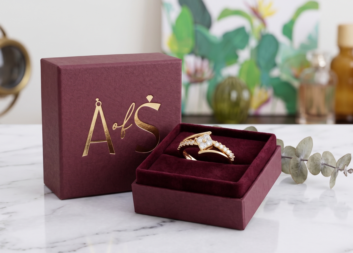 Sleek Intersection Silver Moissanite Ring