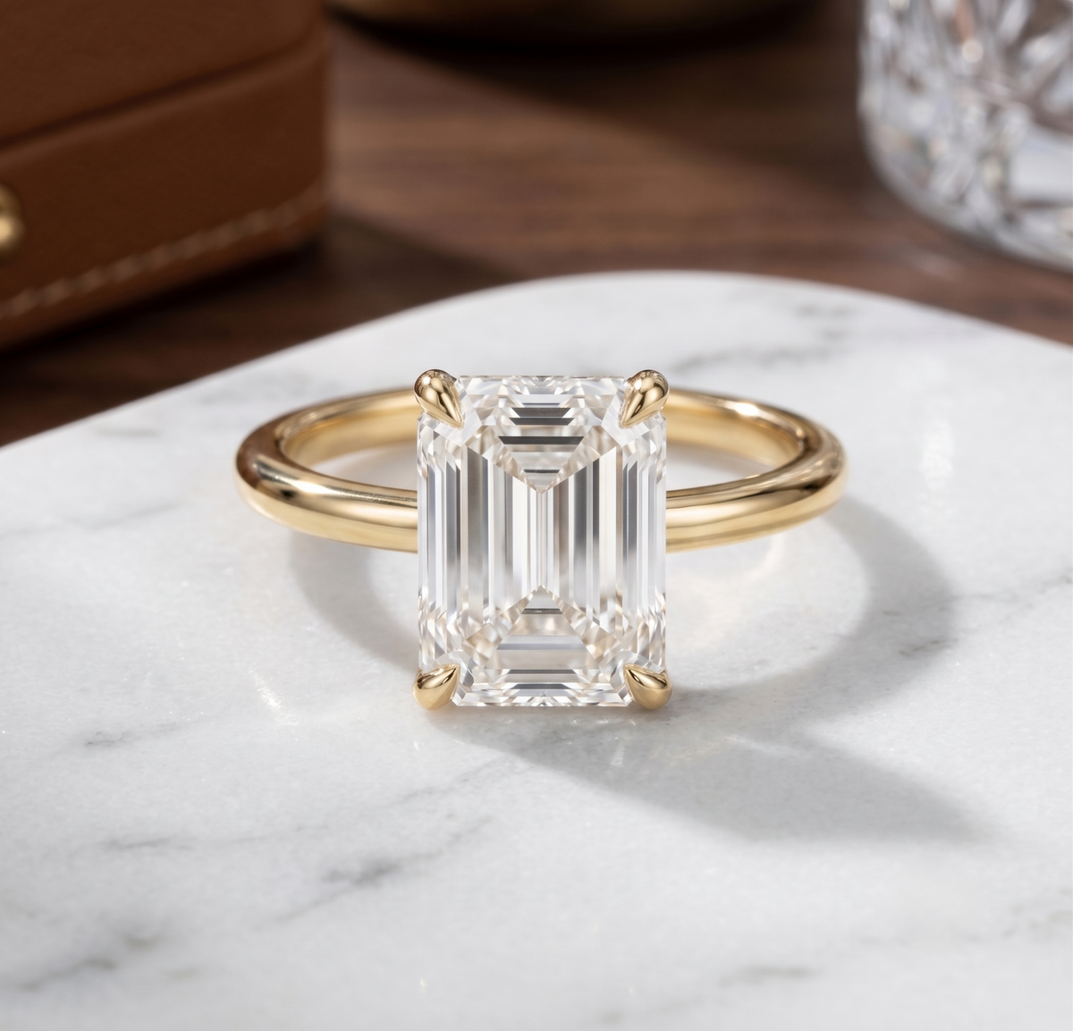 The Sovereign Emerald Cut Ring