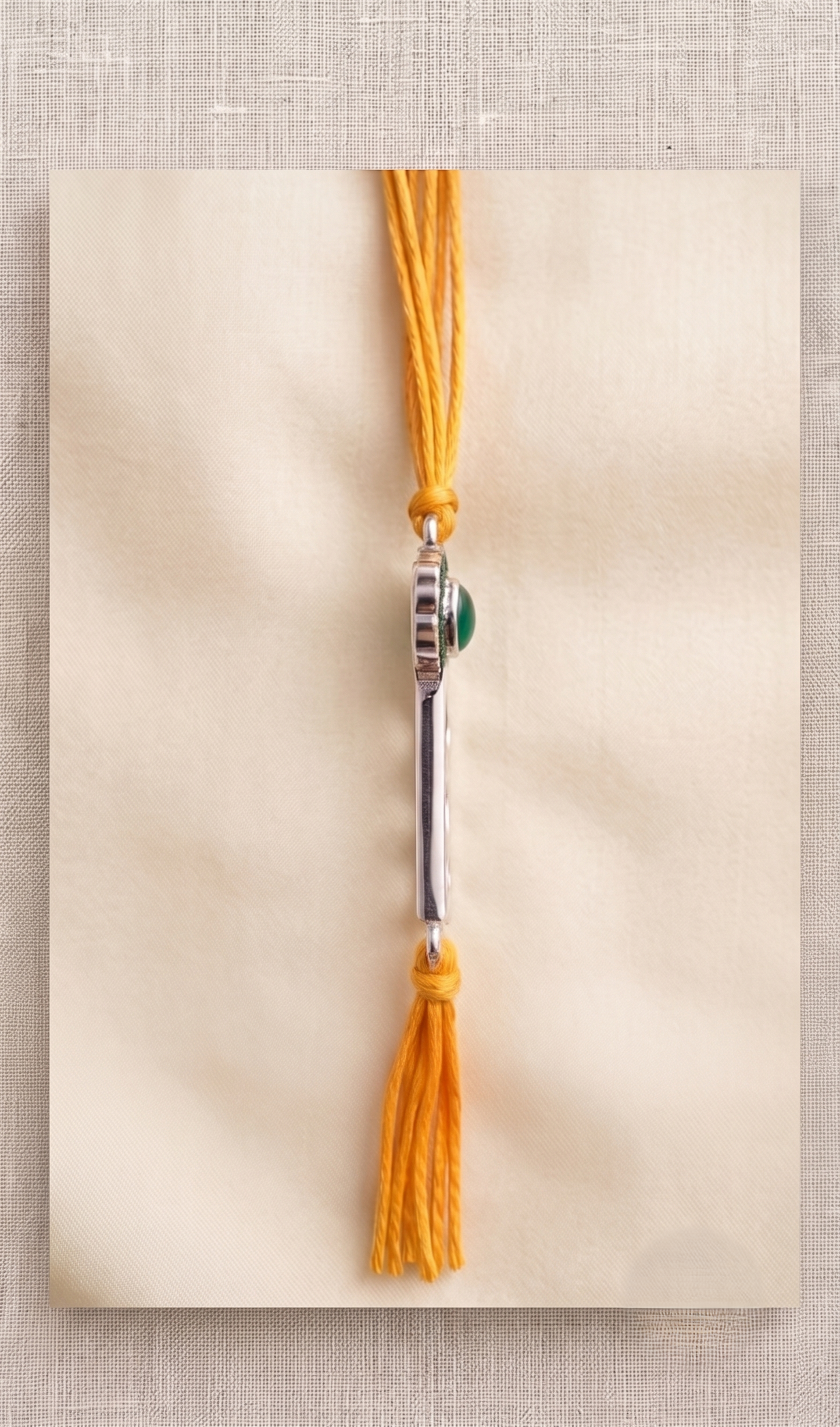 Lord Krishna 925 Silver Rakhi