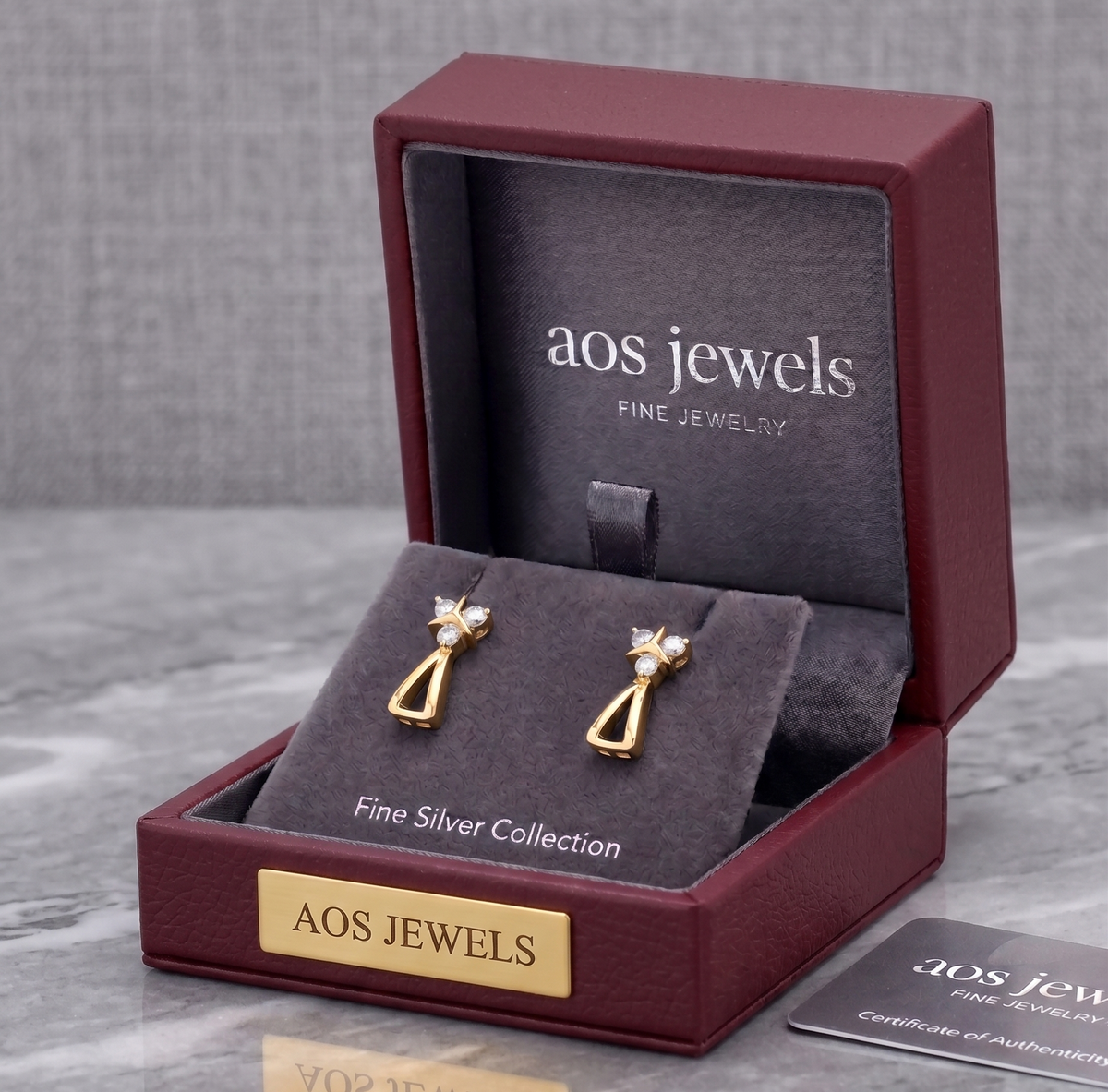 The Orion Geometric Silver Drops