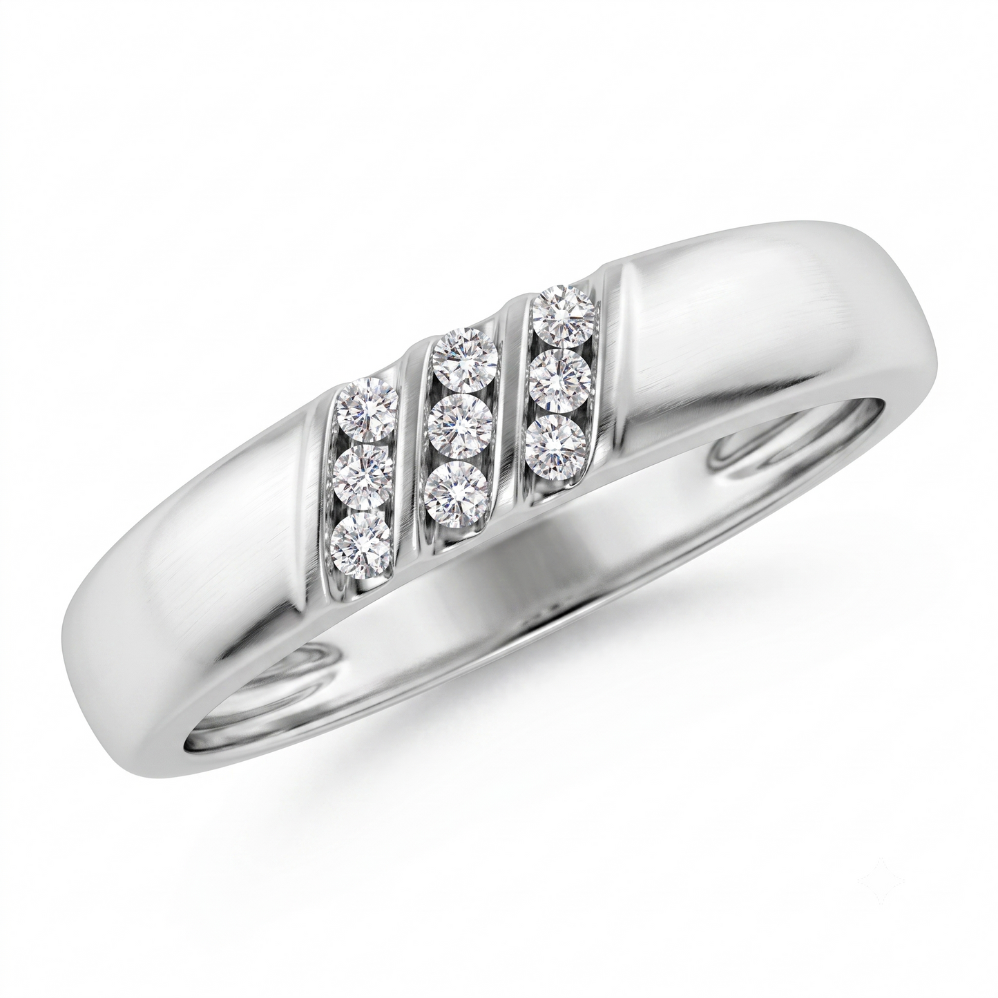 A 925 silver band ring