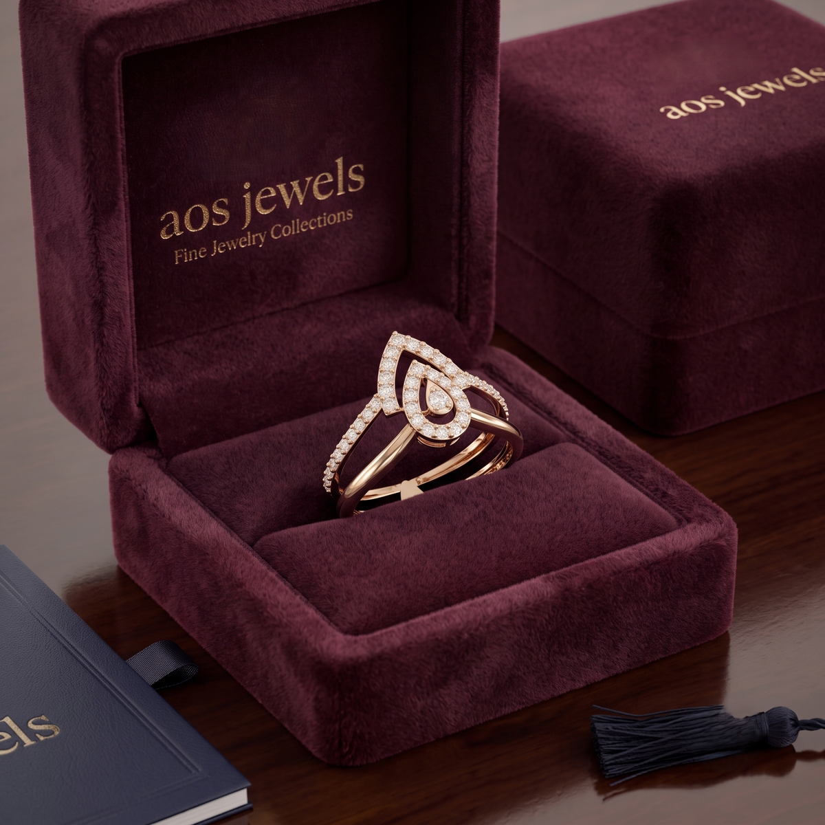 Modern Celestial Contour 925 Silver Ring
