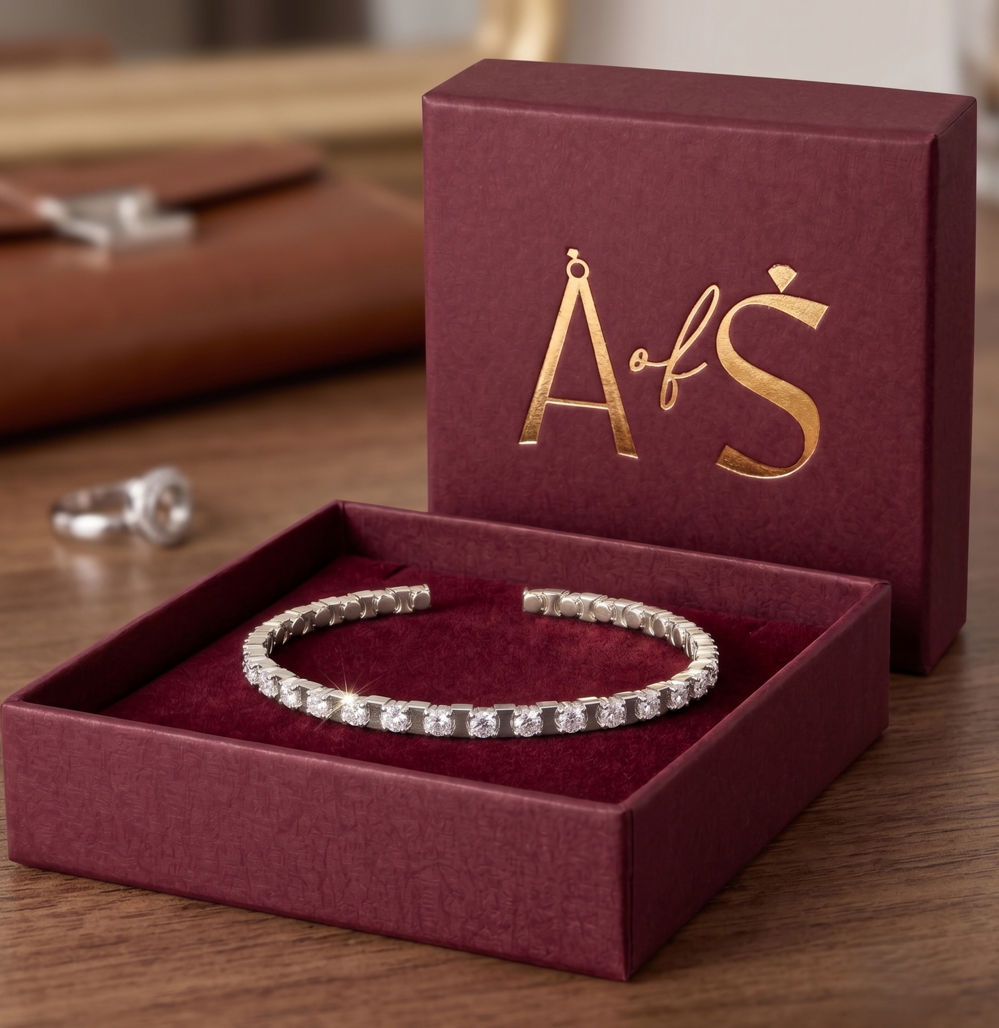The Aurora Silver Tennis Bracelet