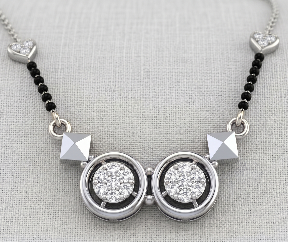 The Sterling Silver Tradition Mangalsutra