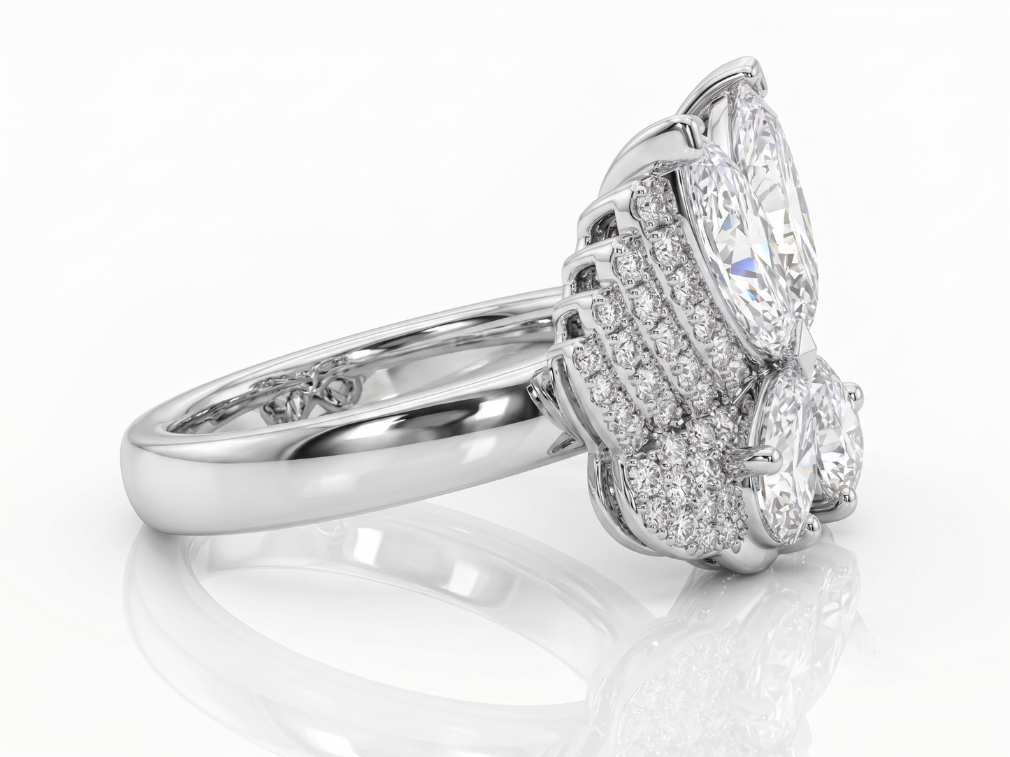 The Butterfly 925 Silver Ring
