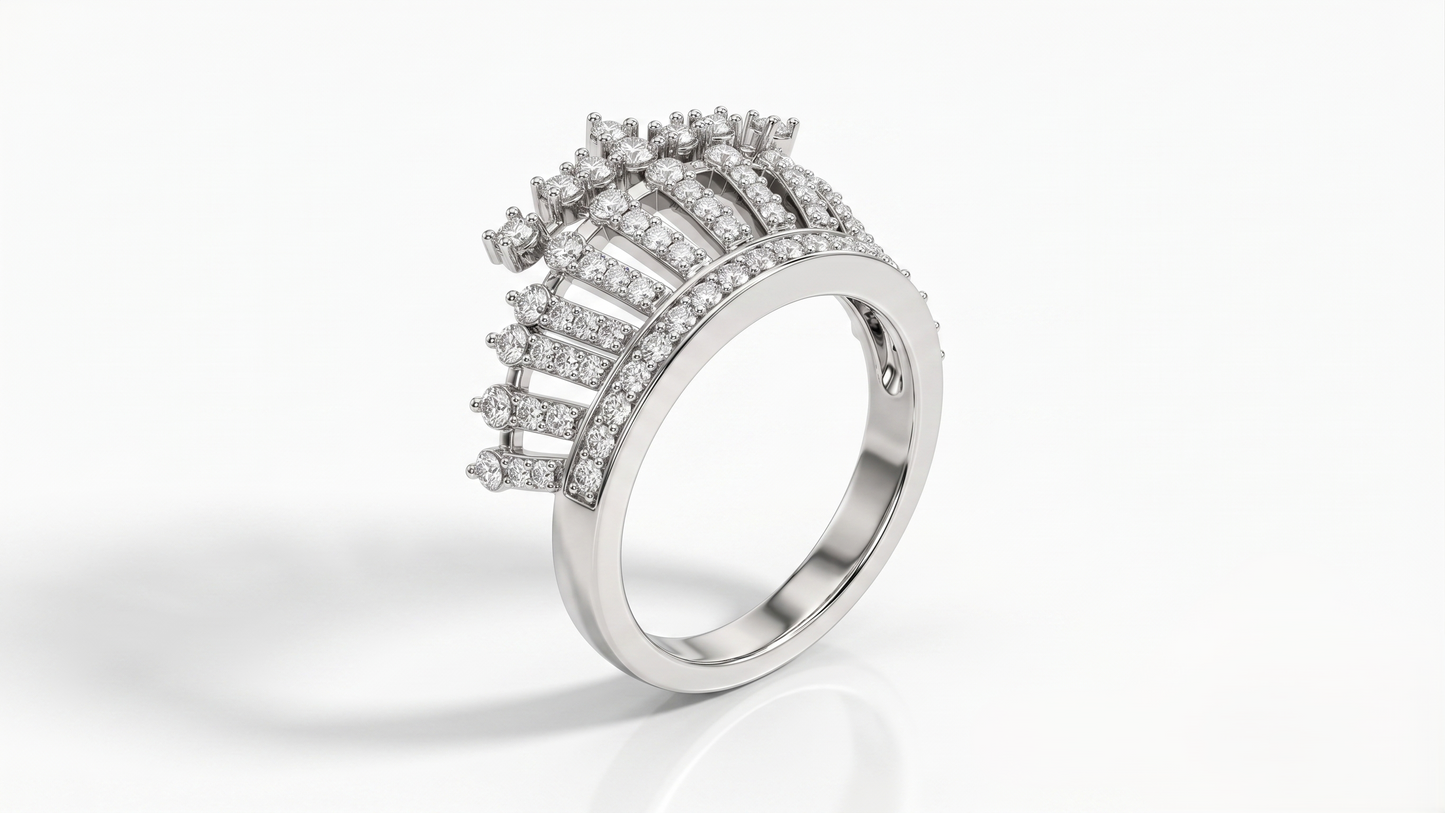 The Crown 925 Silver Ring