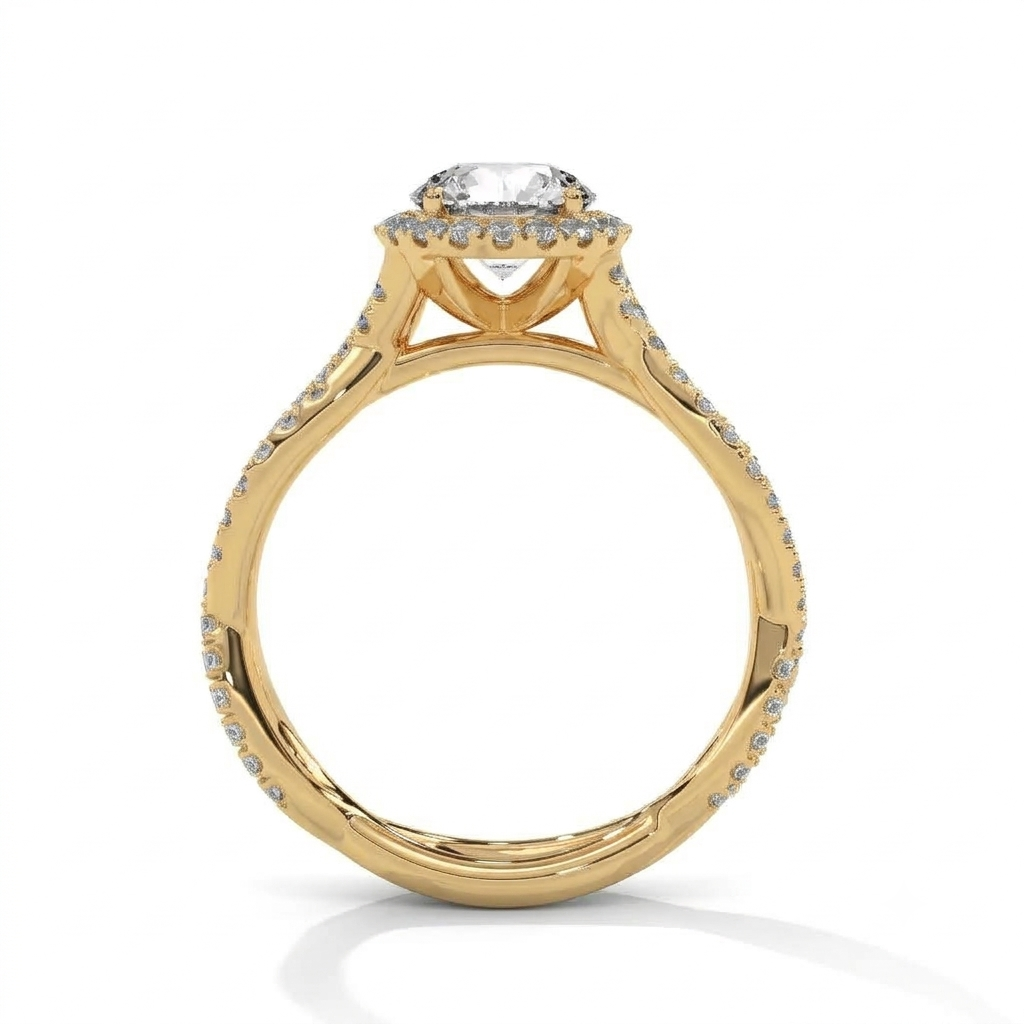 Brilliant Celestial Crown Ring in Sterling Silver