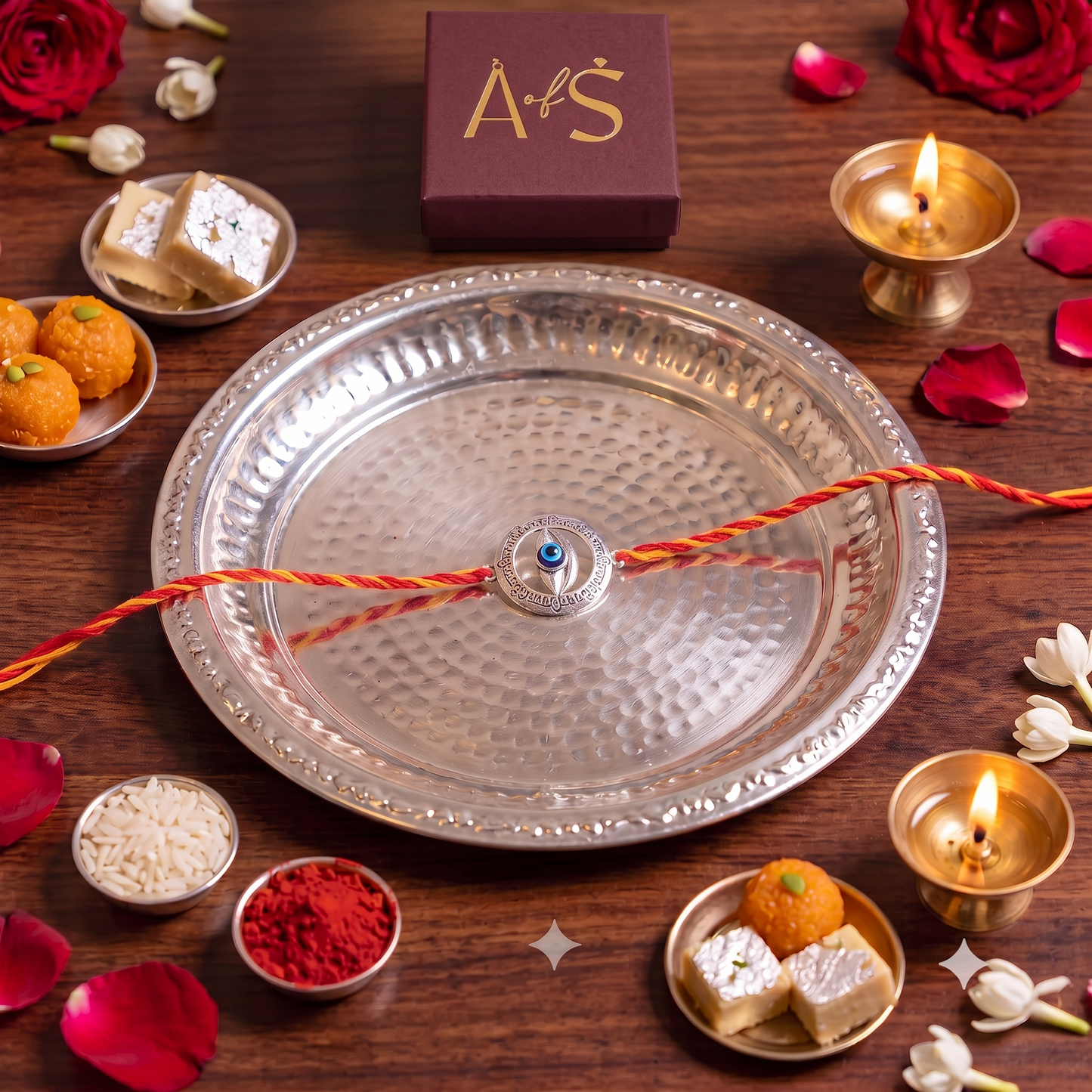The Evil Eye 925 Silver Rakhi