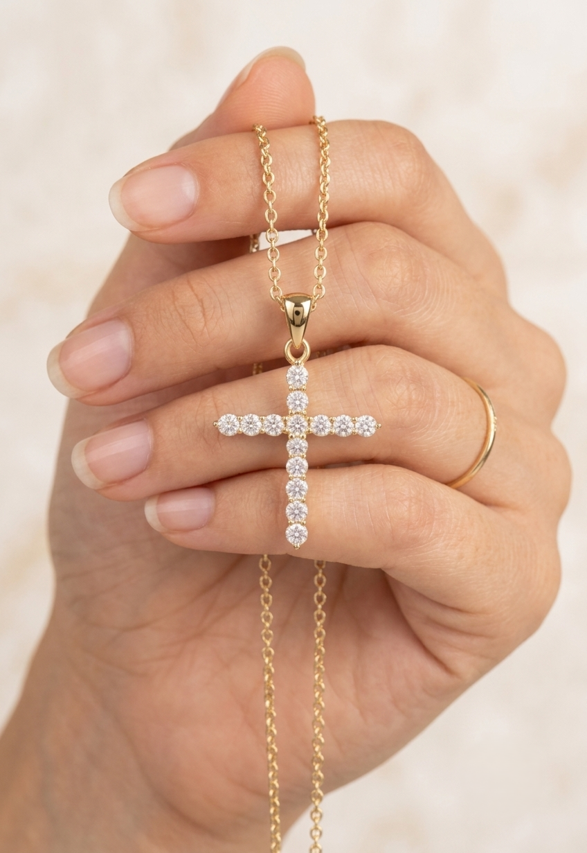 The Cross Silver Chain Pendant