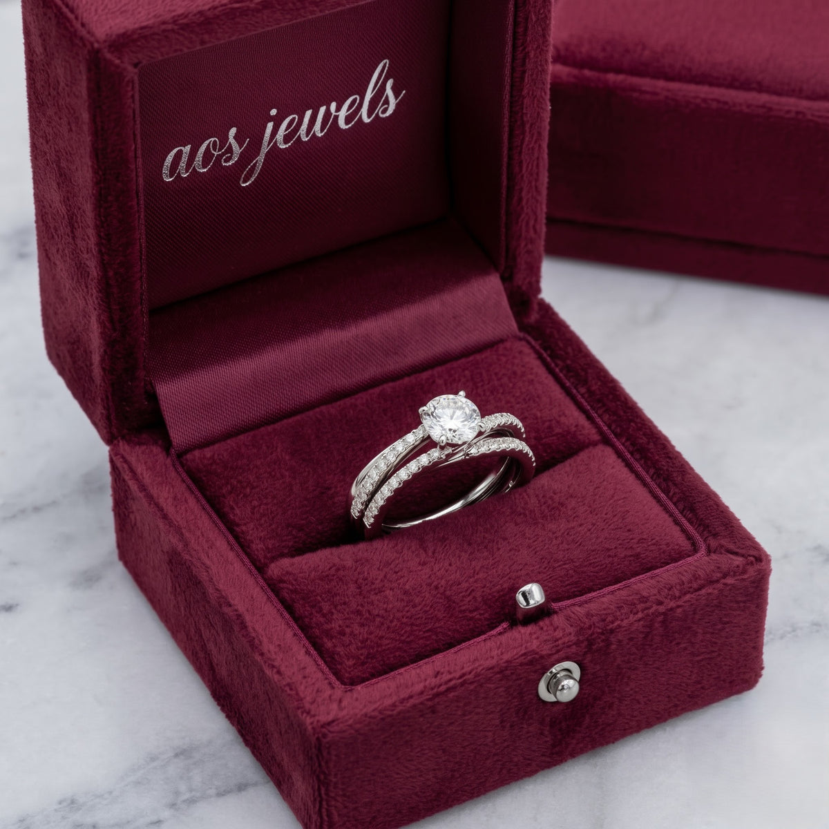 The Modern Split-Shank Promise Ring