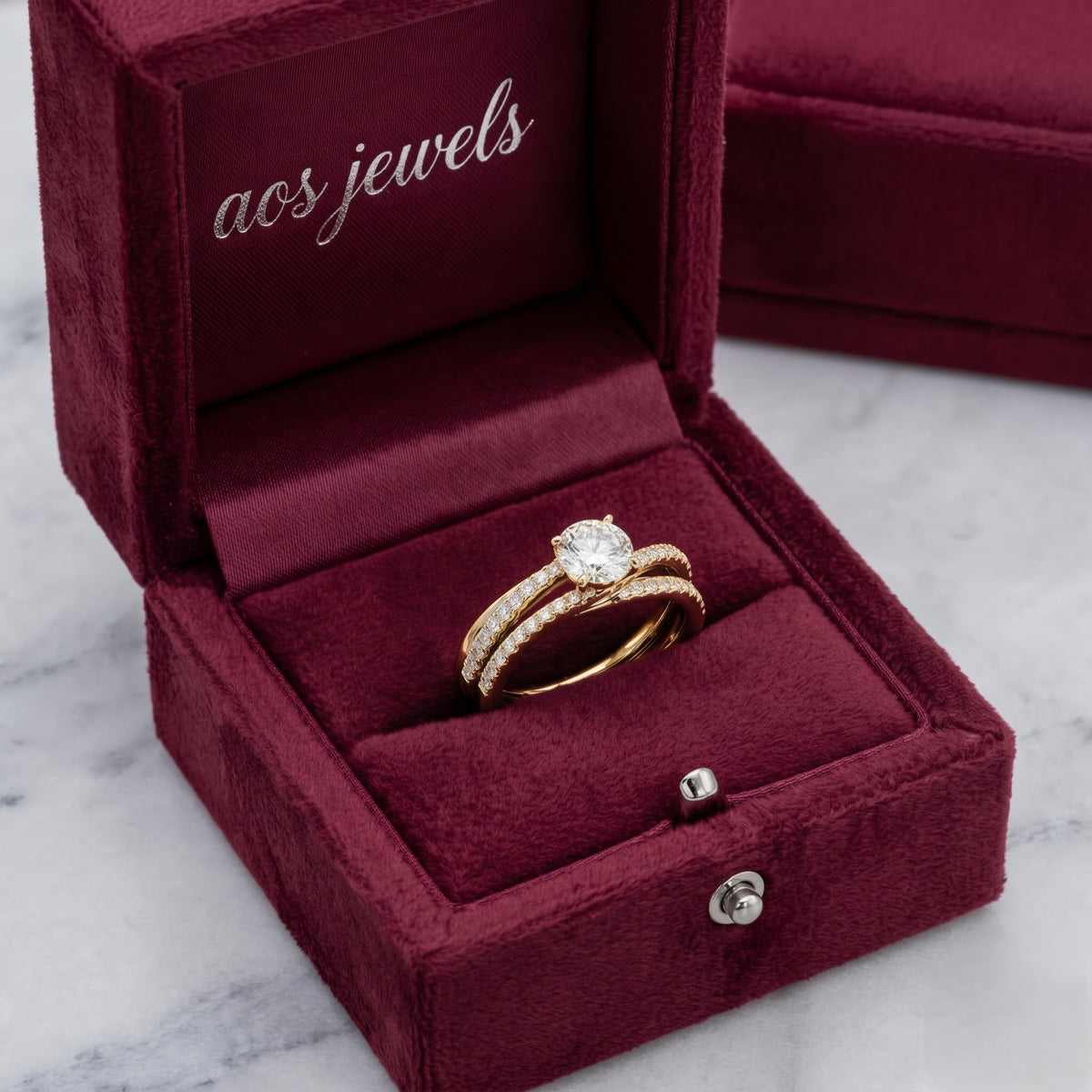 The Modern Split-Shank Promise Ring