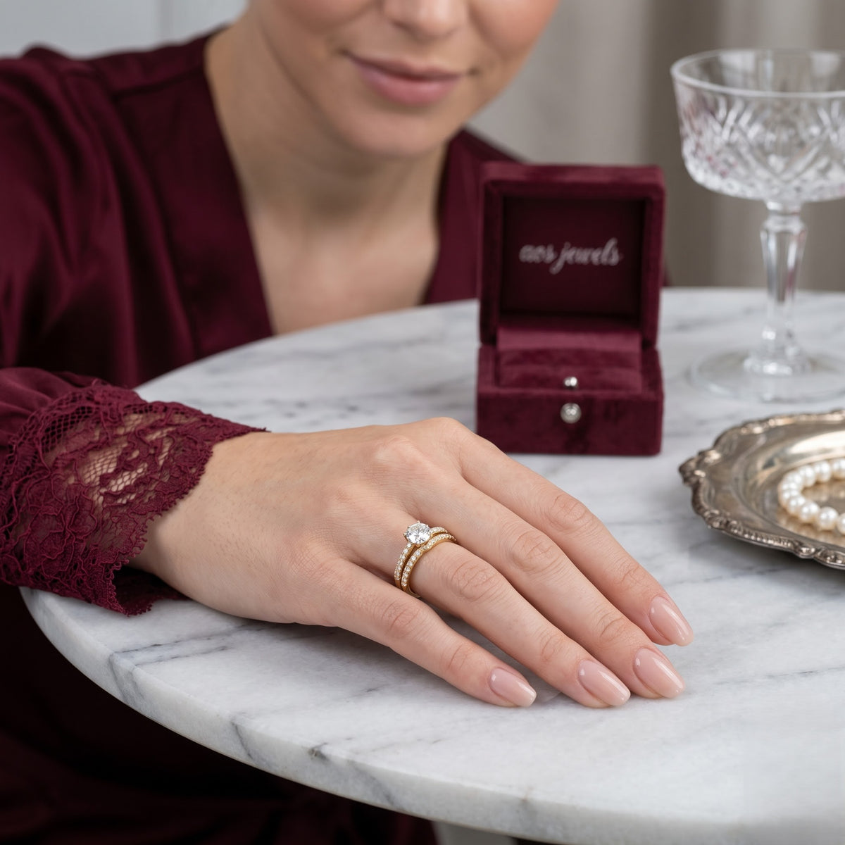 The Modern Split-Shank Promise Ring