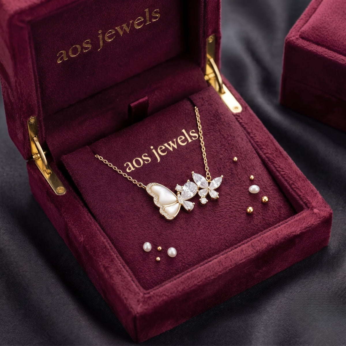 The Silver Lumina Butterfly Pendant