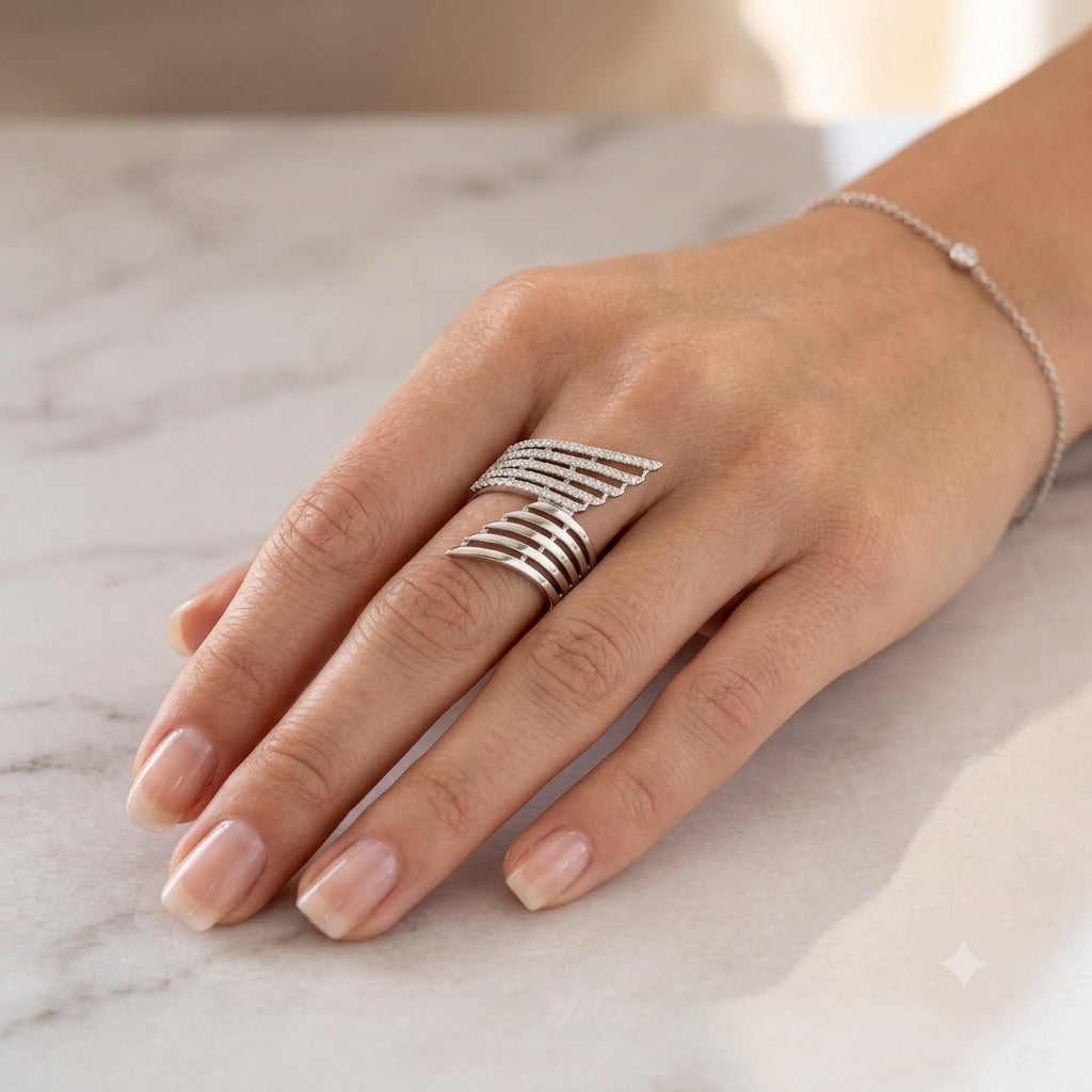 A Royel Apex 925 Silver Ring