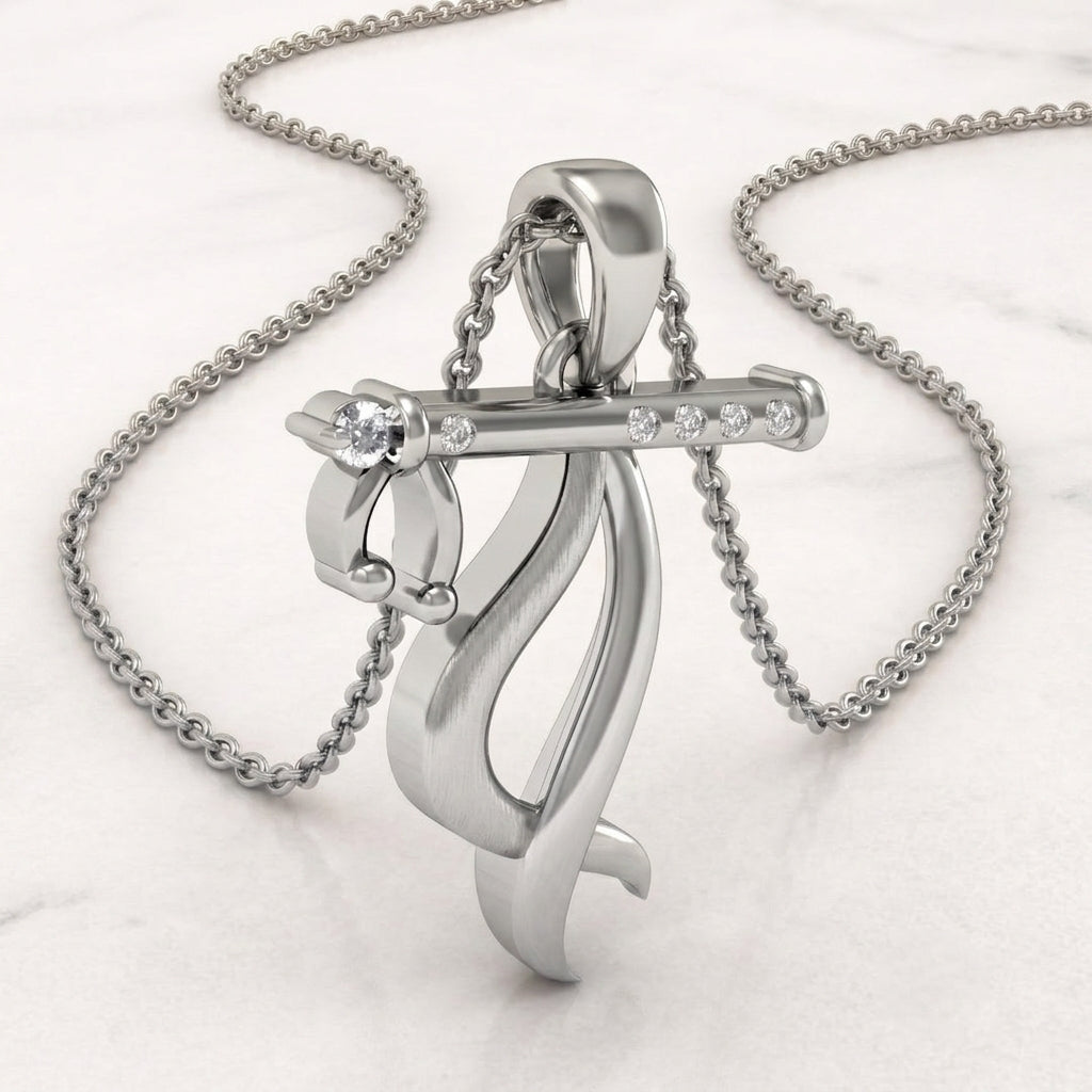 The Lord Krishna Flute 925 Chain Pendant