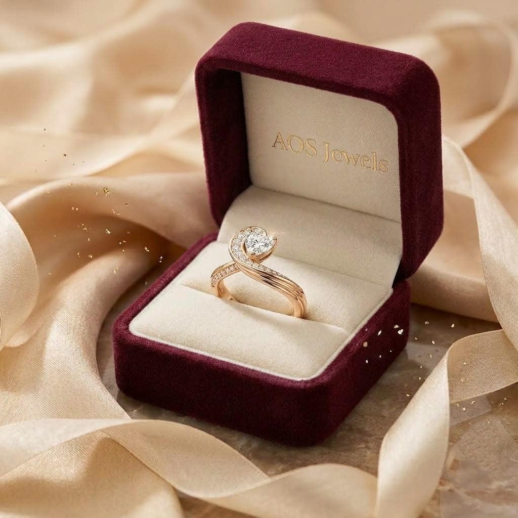 The 'Endless Love' Heart Silver Ring