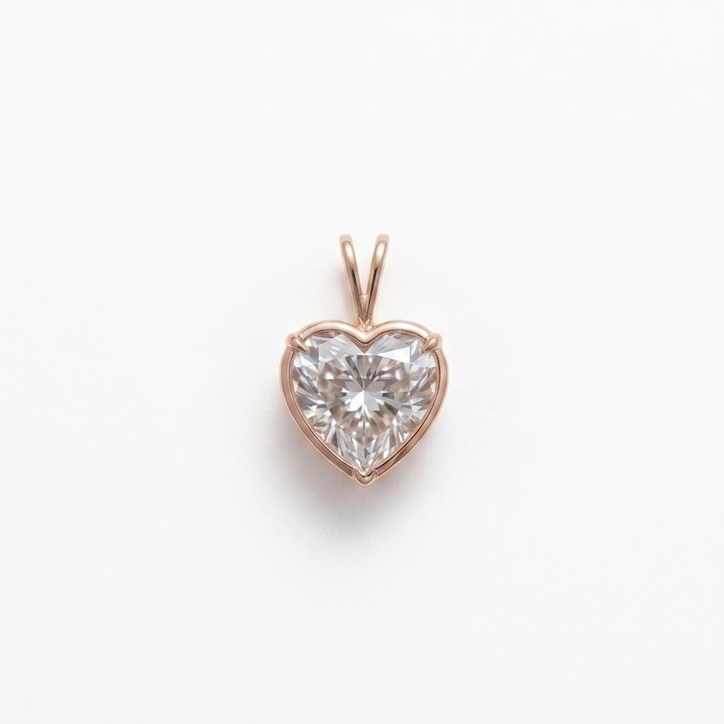 The Rose Gold 925 Silver Pendant